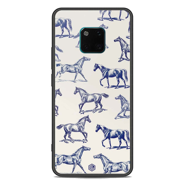 Trending Designs Series Soft Phone Case - Premium Glass Case - Huawei Mate 20 Pro