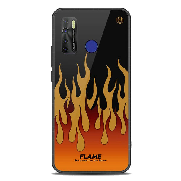 Trending Designs Series Soft Phone Case - Premium Glass Case - Tecno Spark 5 pro