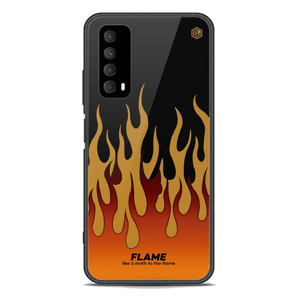 Trending Designs Series Soft Phone Case - Premium Glass Case - Huawei Y7a