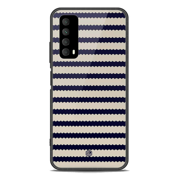 Trending Designs Series Soft Phone Case - Premium Glass Case - Huawei Y7a