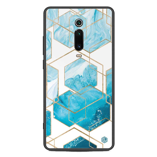 Stylish Marble Series Soft Phone Case - Premium Glass Case - Design 1 - Xiaomi Mi 9T Pro