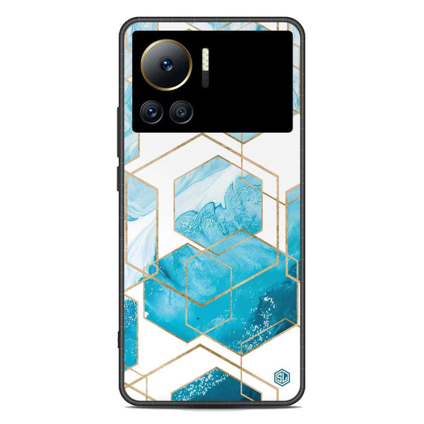 Stylish Marble Series Soft Phone Case - Metal Case - Design 1 - Infinix Note 12 VIP