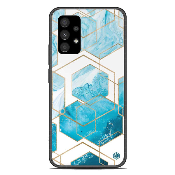 Stylish Marble Series Soft Phone Case - Premium Glass Case - Design 1 - Samsung Galaxy A33 5G