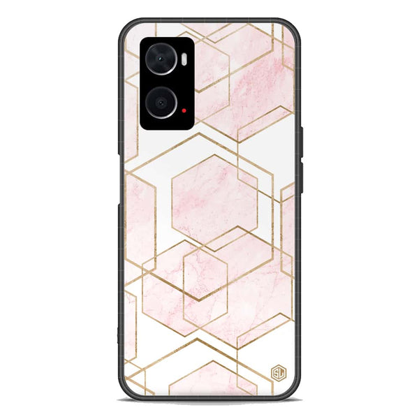 Stylish Marble Series Soft Phone Case - Premium Glass Case - Design 3 - Oppo K10 5G