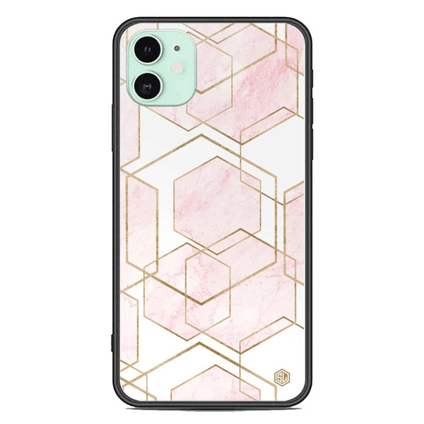 Stylish Marble Series Soft Phone Case - Premium Glass Case - Design 3 - iPhone 11