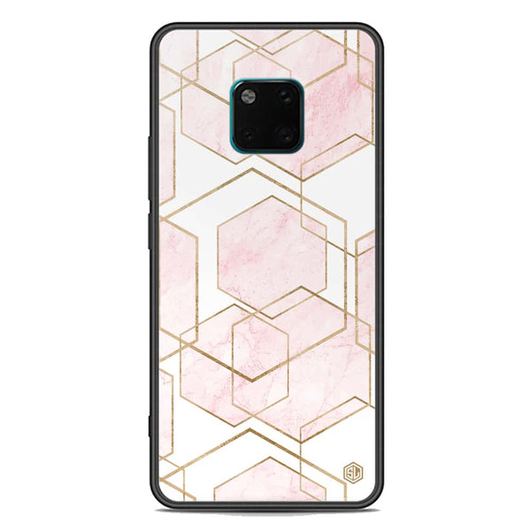 Stylish Marble Series Soft Phone Case - Premium Glass Case - Design 3 - Huawei Mate 20 Pro