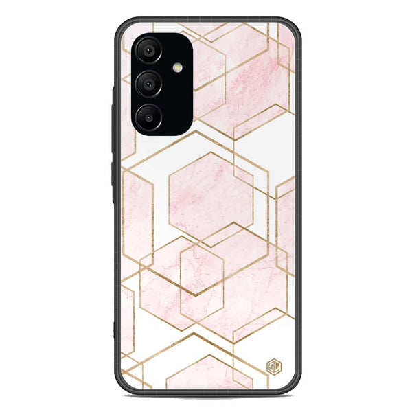 Stylish Marble Series Soft Phone Case - Premium Glass Case - Design 3 - Samsung Galaxy A15 5G