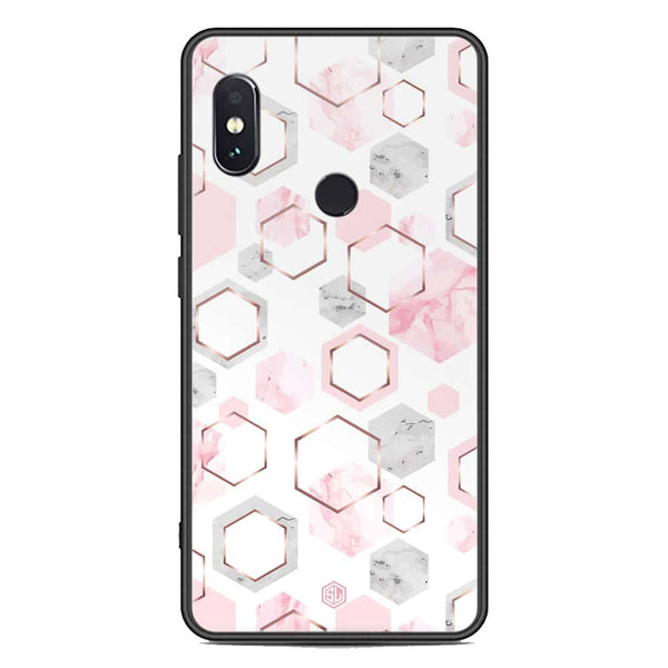 Stylish Marble Series Soft Phone Case - Premium Glass Case - Design 4 - Xiaomi Redmi Note 5 Pro