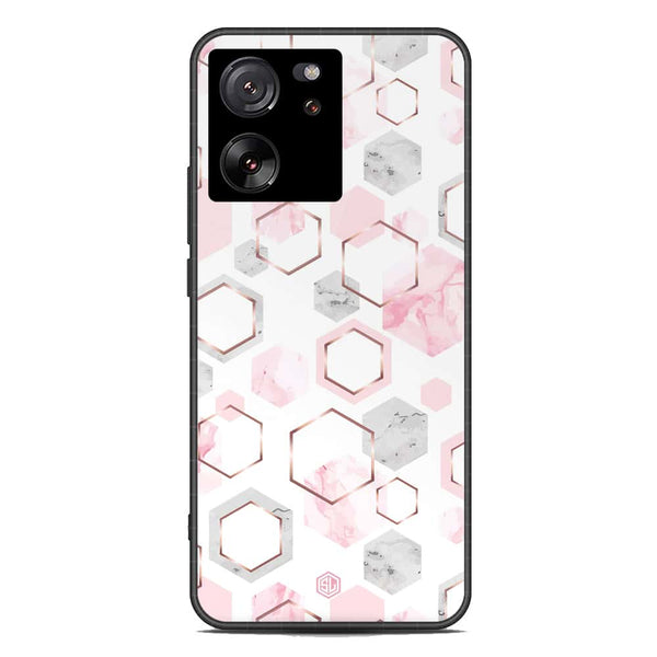 Stylish Marble Series Soft Phone Case - Premium Glass Case - Design 4 - Xiaomi 13T