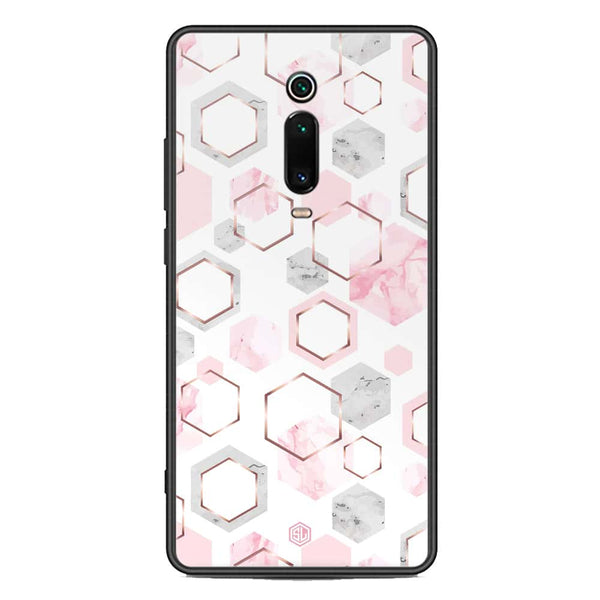 Stylish Marble Series Soft Phone Case - Premium Glass Case - Design 4 - Xiaomi Mi 9T Pro