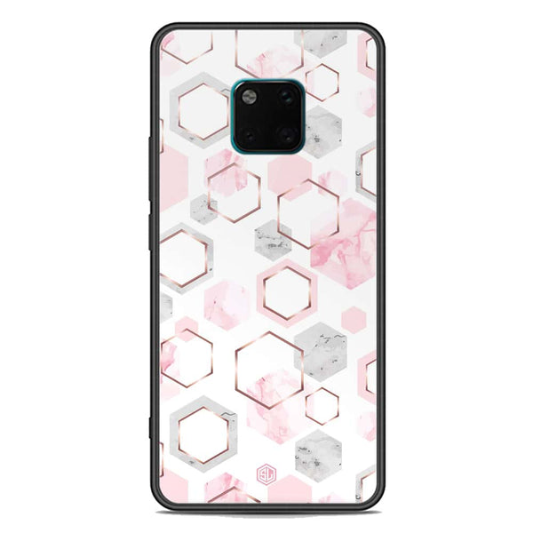 Stylish Marble Series Soft Phone Case - Premium Glass Case - Design 4 - Huawei Mate 20 Pro