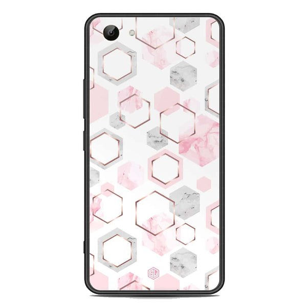 Stylish Marble Series Soft Phone Case - Acrylic Case - Design 4 - - Vivo Y83