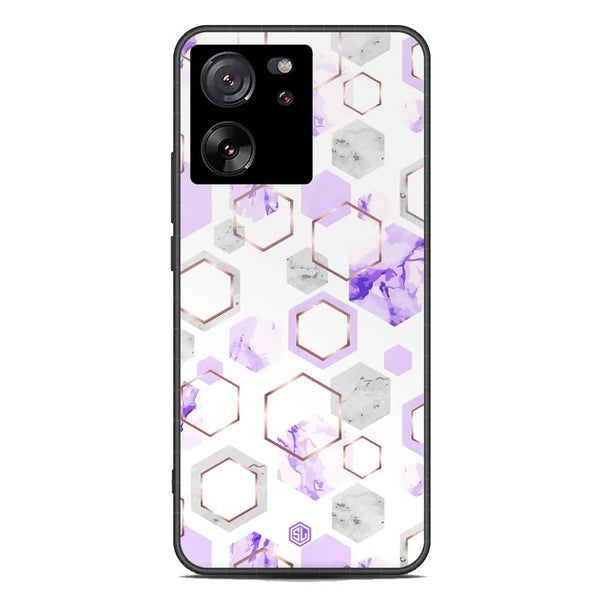 Stylish Marble Series Soft Phone Case - Premium Glass Case - Design 5 - Xiaomi 13T