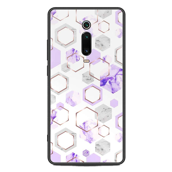 Stylish Marble Series Soft Phone Case - Premium Glass Case - Design 5 - Xiaomi Mi 9T Pro