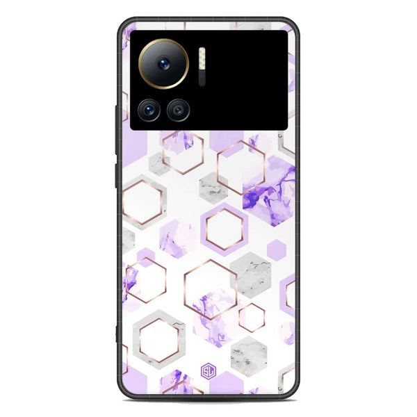 Stylish Marble Series Soft Phone Case - Metal Case - Design 5 - Infinix Note 12 VIP