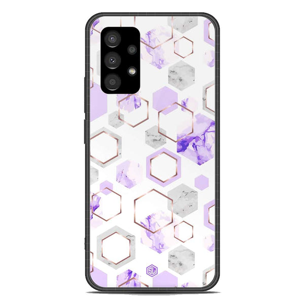 Stylish Marble Series Soft Phone Case - Premium Glass Case - Design 5 - Samsung Galaxy A33 5G