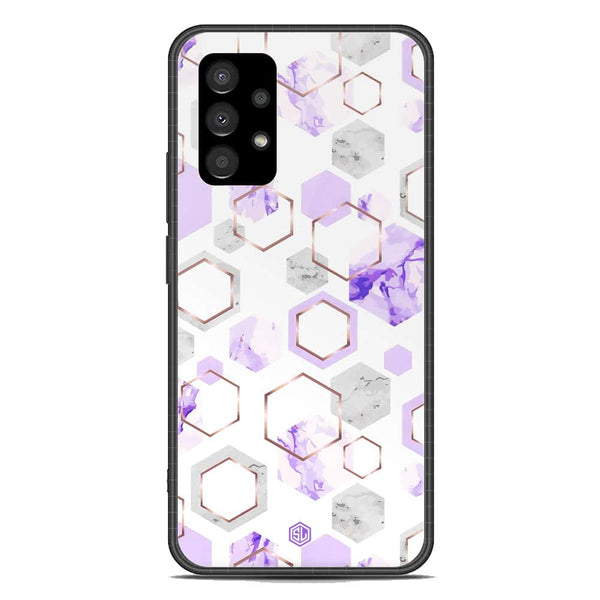 Stylish Marble Series Soft Phone Case - Premium Glass Case - Design 5 - Samsung Galaxy A23 5G